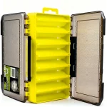 Fishing Tackle Boxes Double Layer Bait Container Portable Organizer Boxes Compartments Fishing Accessories Plastic Case