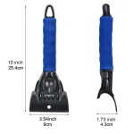 Podofo Car Ice Scraper Snow Shovel Windshield Auto Defrosting Car Winter Snow Removal Cleaning Tool Car Accessories - Imagine 6