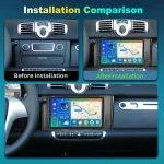 Rimoody 2Din 8 core for Mercedes-Benz Smart 2011-2015 Car Multimedia Player Carplay Car Radio Android Auto GPS Mirror Link FM - Imagine 3