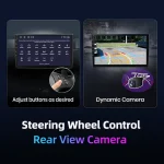 Wireless CarPlay for Apple Android Auto Car Radio GPS for Tiguan 1 NF GOLF PLUS 2006-2016 Multimedia RDS 4G WiFi Screen Stereo - Imagine 3