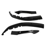 Car Front Bumper Surround Spoiler Lip Spoiler Kit For BMW 5 Series G30 G31 M-Sport M Sport MP 2017 2018-2023 Auto Accessories - Imagine 3
