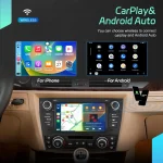 Rimoody Carplay Android 2Din Car Radio for BMW 3 Series E90 Android Auto GPS Navigation Mirror Link Car Audio FM/RDS Stereo USB - Imagine 3