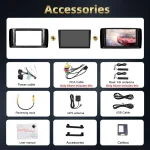 Podofo 9 ''8 + 128G Car Radio For Mercedes-Benz R-class R300/R350 2006-2014 Multimedia Player Android Auto Carplay WIFI Car Audio - Imagine 6