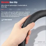 For Lexus F Sport ES200 ES260 ES300 RX300 LS500h GS250 GS300 IS300 CT200h NX300 UX300 LX570 GX Car Leather Steering Wheel Cover - Imagine 5