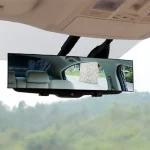 Panoramic Rear View Mirror Universal Wide Angle Rear View Mirror with Suction Installation Car Interior Mirrors Rearview Mirror - Imagine 3
