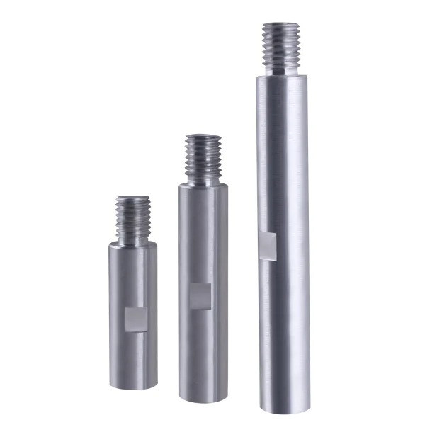 3Pcs M14 Angle Grinder Extension Connecting Rod 75/100/140mm Thread Adapter Extension Shaft With Nuts Thread Adapter Rod