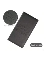 1pc Car Registration and Insurance Card Holder, Car Document Folder for Cards and Documents, Glove Box File Organizer for Easy A - Imagine 5