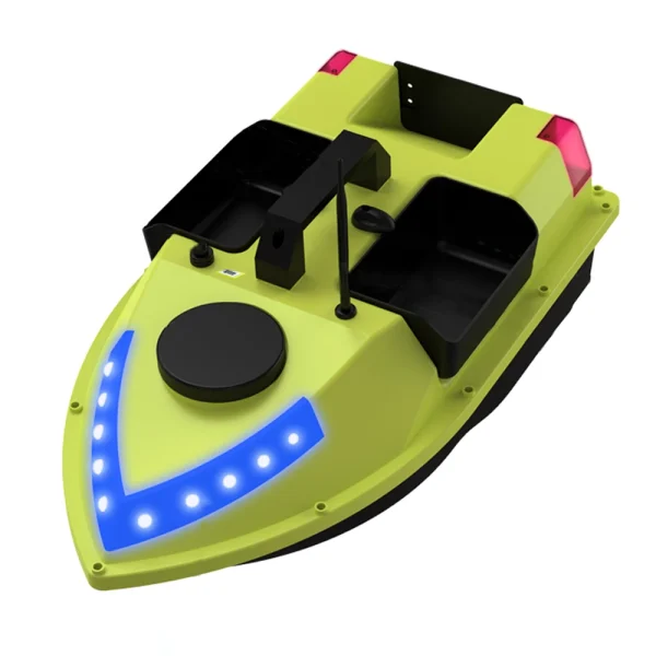 Remote Control Fishing Bait Boa GPS RC Bait Boat 500M Wireless Fishing Bait Boat Fishing Feeder Boat with 3 Bait Containers