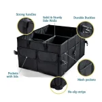 Big Capacity Car Storage Box Car Trunk Organizer Eco-Friendly Super Durable Collapsible Cargo Storage Tool Auto Trucks Trunk Box - Imagine 3