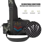 New Fishing Tackle Backpack Lure Box Gear Storage Bag Fanny Pack for Men Fly Fishing Backpack with Rod Holder Sling Shoulder Bag - Imagine 5