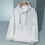 2025 Summer Hooded Jacket Men Women Sun Protection Clothing Fishing Hunting Clothes Quick Dry Skin Windbreaker - Imagine 5