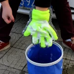 1/2Pcs Ultra-Luxury Microfiber Car Wash Gloves Car Cleaning Tool Home Use Multi-function Cleaning Brush Detailing Washing Gloves - Imagine 6