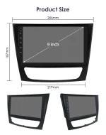 Hizpo 9 inch Mmultimedia For Mercedes Benz E-class W211 E200 E220 E300 E350 E240 E270 E280 Android Auto Car Radio Carplay Screen - Imagine 5