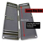 Carp Fishing Tackle Storage Box Fishing Hair Rig Tackle Box For Method Feeder Carp Accessories Storage Fish Equipment Tool - Imagine 5