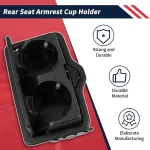 Center Console Cup Holder 4M0885995A Fit Audi A3 Q2 Q3 Q5 Q7 SQ7 Q8 2016-2024 Rear Armrest Drink Holder Replacement - Imagine 5