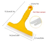 Auto Water Blade Squeegee Car Window Windshield Water Wiper Scraper Long Handle Mirror Glass Cleaning Silicone Squeegee ﻿ - Imagine 3
