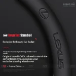 For Lexus F Sport ES200 ES260 ES300 RX300 LS500h GS250 GS300 IS300 CT200h NX300 UX300 LX570 GX Car Leather Steering Wheel Cover - Imagine 6