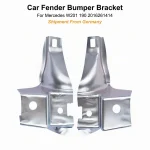 For Mercedes W201 190 2016261414 Car Left Right Fender Bumper Bracket Replacement Welding Holder Auto Accessory