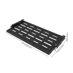 Car Tailgate Table Stand,63*31cm Folding Dining Table Rear Door Storage Shelf Black Load 34kg for 2007-2017 Wrangler JK 2/4 Door - Imagine 6