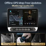 Junsun AI voice Wireless Carplay Android Auto Radio for VW Multivan T5 2013 2014 2015 Button Car Intelligent System - Imagine 3