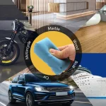 10pcs Microfiber Applicator Pad All Purpose Ceramic Microfiber Suede Coating Applicator Sponge Pads Car Detailing Tools - Imagine 2