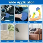 Car Detailing Applicator Pads Car Care Waxing Polish Sponges Soft Microfiber Round Pocket Foam Sponges Car Cleaning Tools - Imagine 4