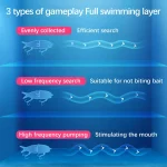 9KM Swimbait Fishing Lure VIB Slow Sinking Wide S Motion Lure with 3D Eyes Mini Glide Bait ABS Material for Bass Trout Fishing - Imagine 6