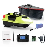 12000mah RC Bait Boat 500M Wireless Remote Control Fishing Bait Boat Fishing Feeder Ship Fishing Equipment 1.5KG Load