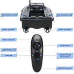 Wireless Remote Control Fishing Feeder Smart Fishing Bait Boat Fishing Boat for Adults Beginners 540 Yards Remote Range - Imagine 3