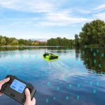 2KG Loading 500M 4 Bait Tanks GPS Fish Bait Boat Remote Control Fishing Bait Boat 99 GPS Pilot Points 4 Bait Tanks - Imagine 3