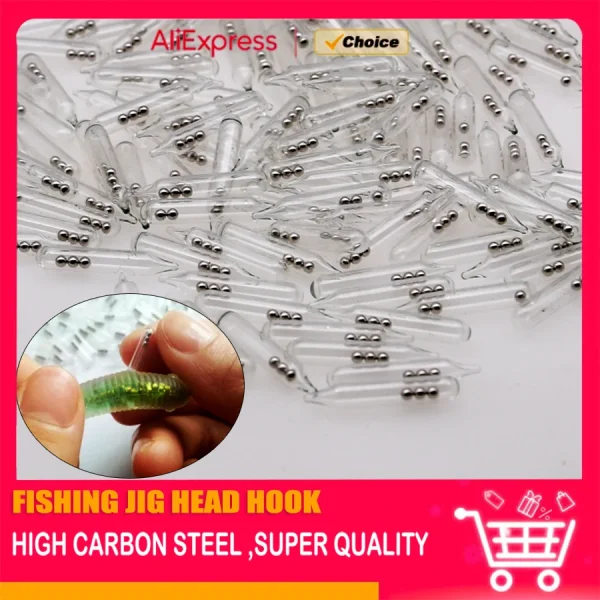 MrLurion 200pieces 3mm 4mm 5mm Glass rattle tube ball for soft worm lure baits ,fishing tackle accessory glass ball