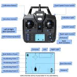 EU Wireless GPS Fishing Bait Boat with 3 Bait Containers Remo Control Bait Boat 16-points GPS Positioning Function Automatic R - Imagine 5