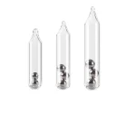 MrLurion 200pieces 3mm 4mm 5mm Glass rattle tube ball for soft worm lure baits ,fishing tackle accessory glass ball - Imagine 2