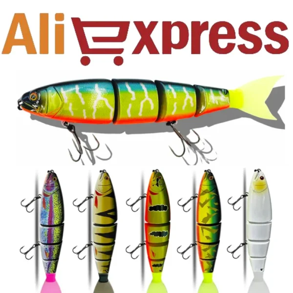 Swimbaits 170mm 200mm Madness Balam Fishing Lure Swimming Bait Jointed Floating Sinking GiantBait For Big Bait Bass Pike Lure