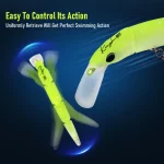 Kingdom Jointed Fishing Lure 70mm 4.3g Sinking 4-Section Minnow Lure Single Hook Hard Wobber Freshwater Bass Artificial Bait - Imagine 5