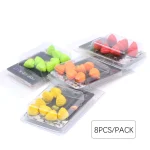 8pcs Carp Fishing Baits Method Feeder Carp Lure Boilie Pop Up Hair Rig Fishing Accessories For Carp Coarse Terminal Fish Tackle - Imagine 6