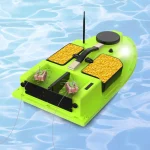 2KG Loading 500M 4 Bait Tanks GPS Fish Bait Boat Remote Control Fishing Bait Boat 99 GPS Pilot Points 4 Bait Tanks - Imagine 2