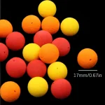 10pcs Carp Fishing Bait Boilie For Pop Up Hair Rig Floating Accessories Carp Method Feeder Fishing Tackle 17mm Buoyancy Lures - Imagine 2