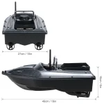 Wireless Remote Control Fishing Feeder Smart Fishing Bait Boat Fishing Boat for Adults Beginners 540 Yards Remote Range - Imagine 4
