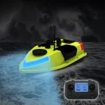 D20 GPS RC Bait Boat 600M Wireless Remote Control Fishing Bait Boat Fishing Feeder Boat with 3 Bait Containers Fishing bait boat - Imagine 2